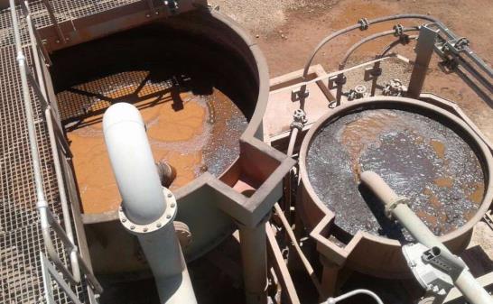 Process equipment on site