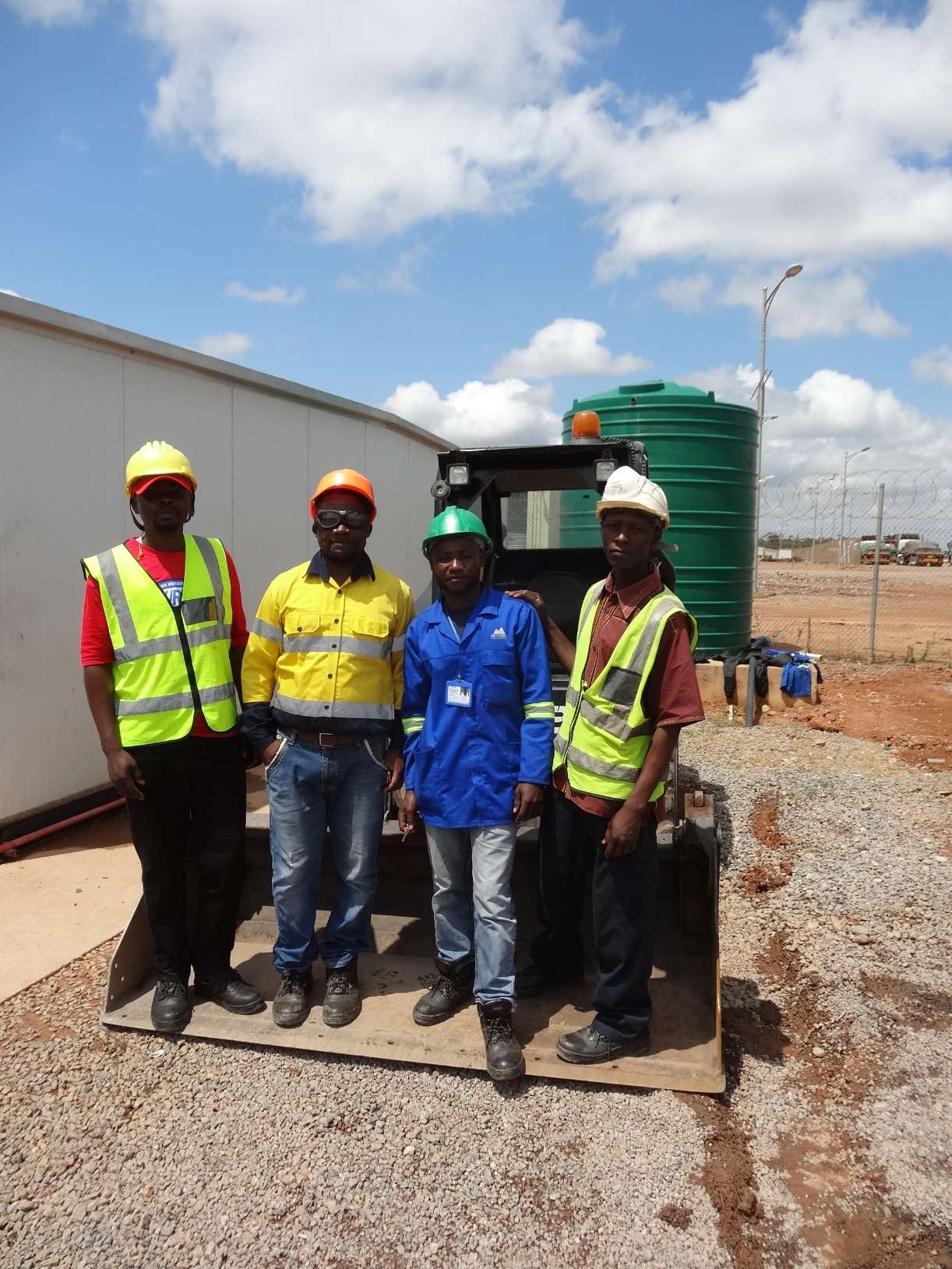 Qualified GNS workforce on an industrial operating site